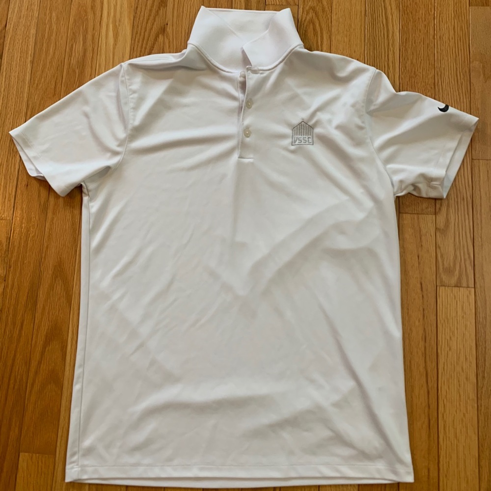 Nike Golf Dri-FIT VSSC White Polo Shirt Men’s Medium Standard Fit